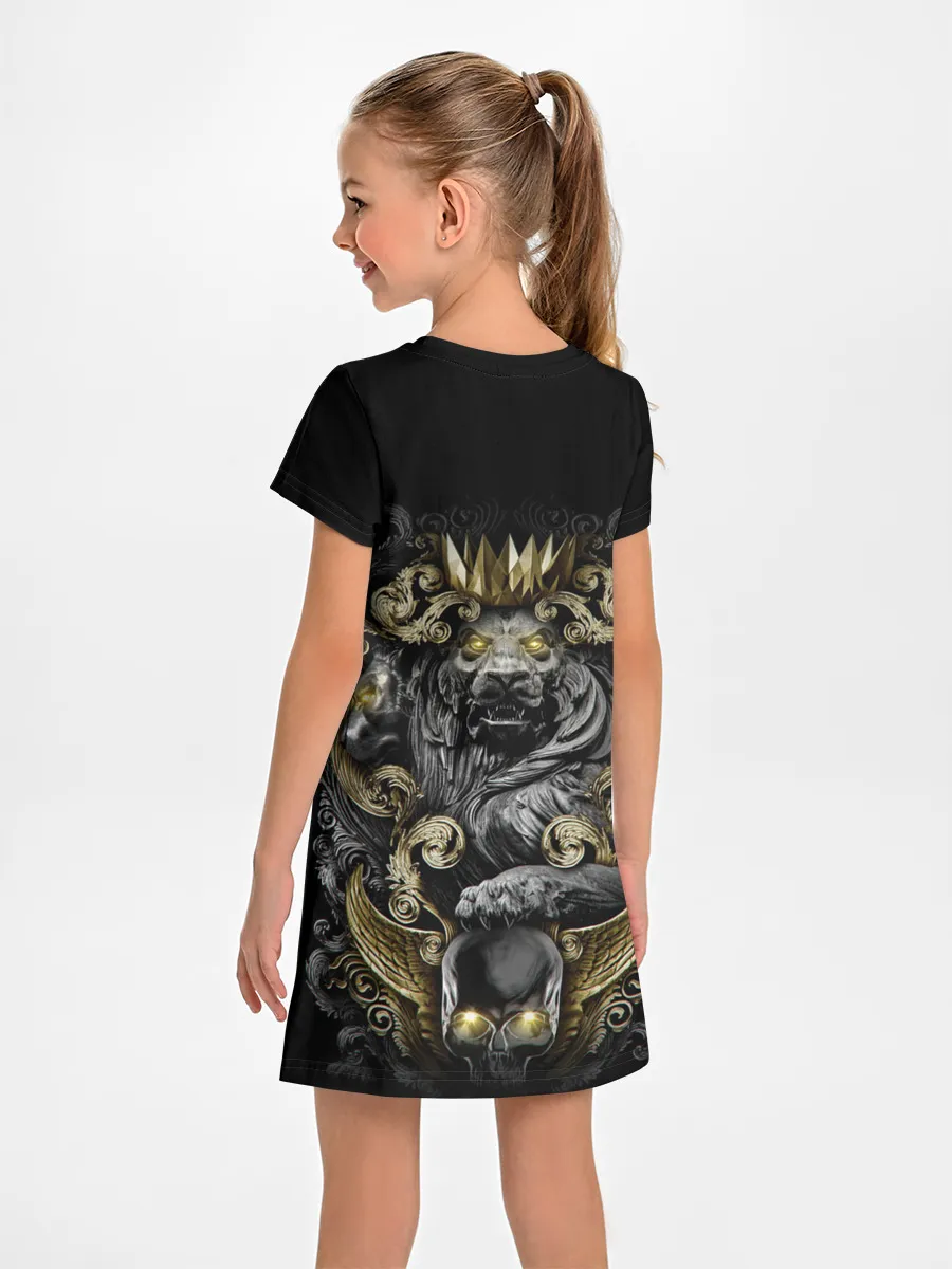 Детское платье / Золотой лев