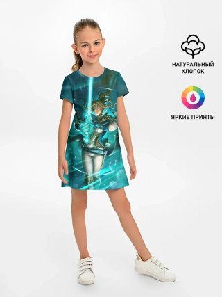 Детское платье / Джин | Genshin Impact | Геншин Импакт