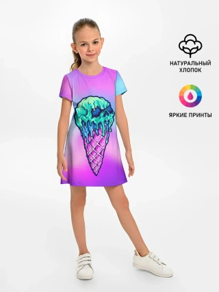 Детское платье / Мороженое | Ice Scream | Череп