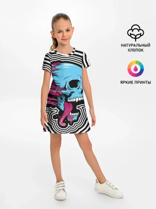 Детское платье / Летящий череп