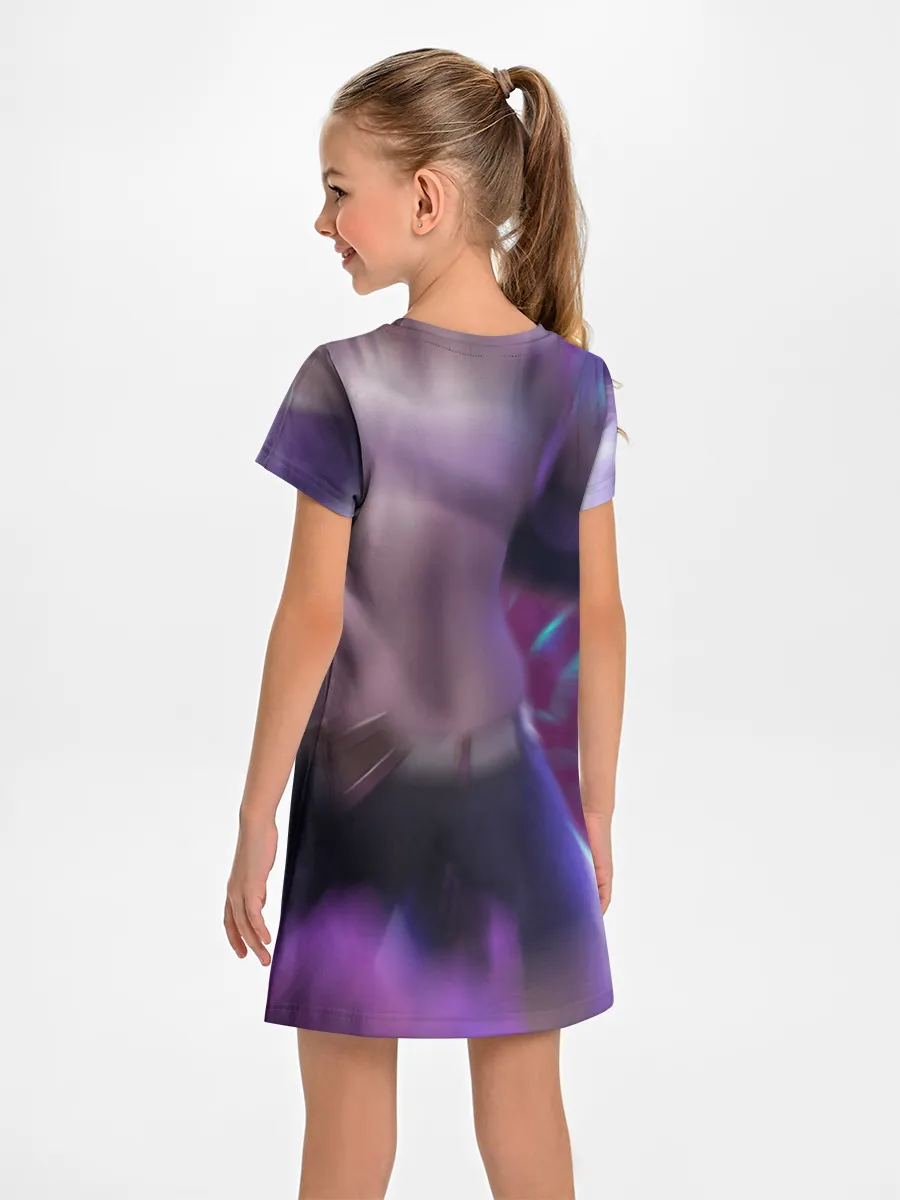 Детское платье / LEAGUE OF LEGENDS AKALI / ЛИГА ЛЕГЕНД АКАЛИ