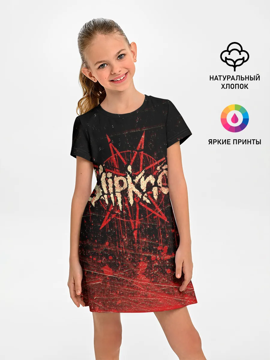 Детское платье / Слипкнот Гранж | Slipknot Grunge