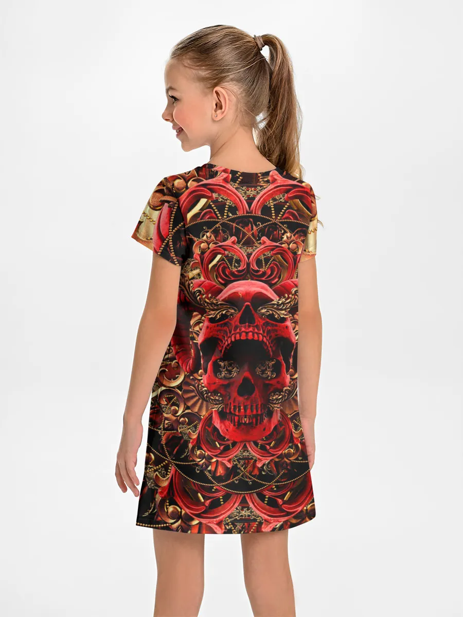 Детское платье / Череп красного демона