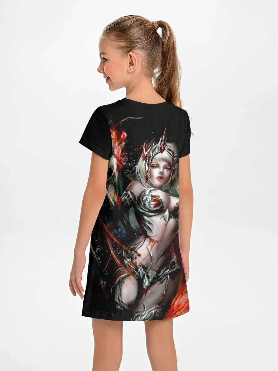 Детское платье / Ведьма с красными глазами