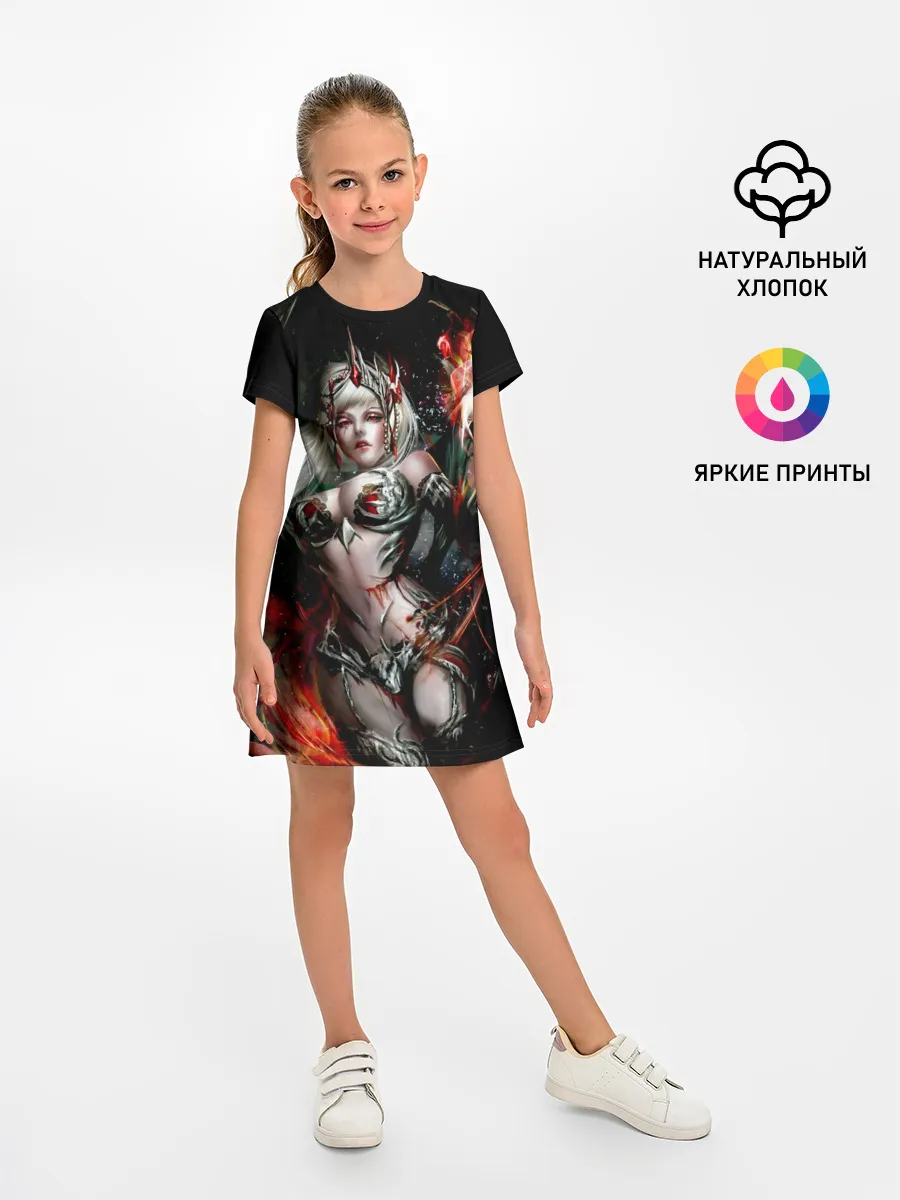 Детское платье / Ведьма с красными глазами