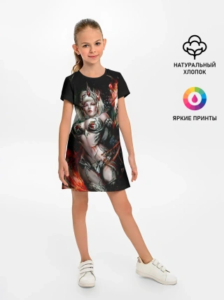 Детское платье / Ведьма с красными глазами