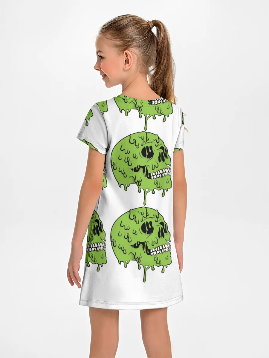 Детское платье / Кислотный Череп!)