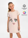 Детское платье / милое аниме лицо