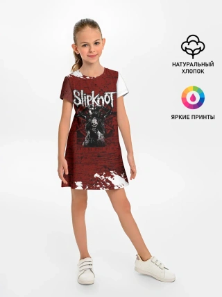 Детское платье / Слипкнот Гранж | Slipknot Rock Goat