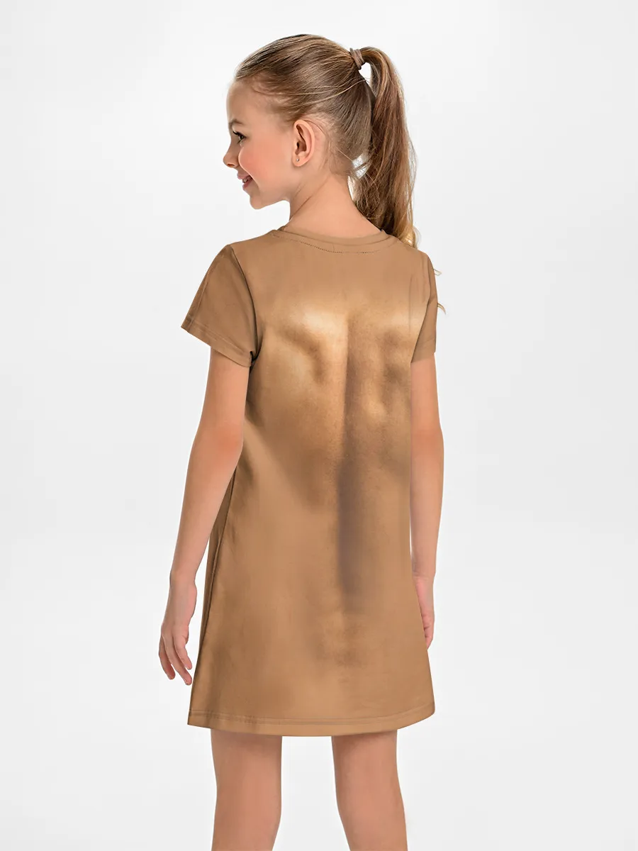 Детское платье / Открытая грудная клетка