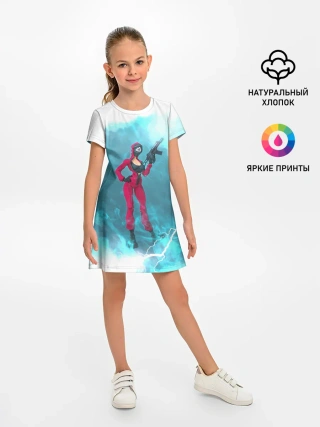 Детское платье / ОХРАНА НА ЧЕКУ | ТРЕУГОЛЬНИК