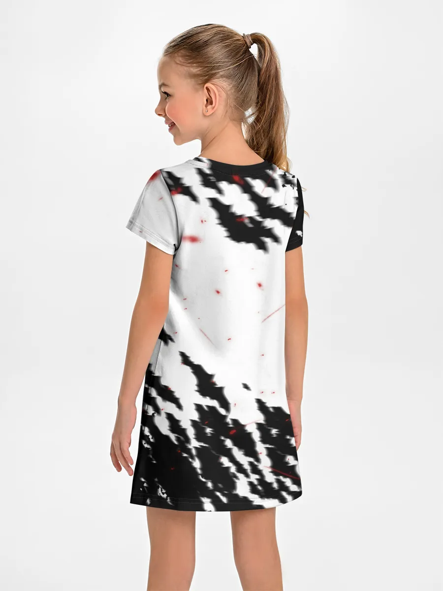 Детское платье / Берсерк маска с красными глазами