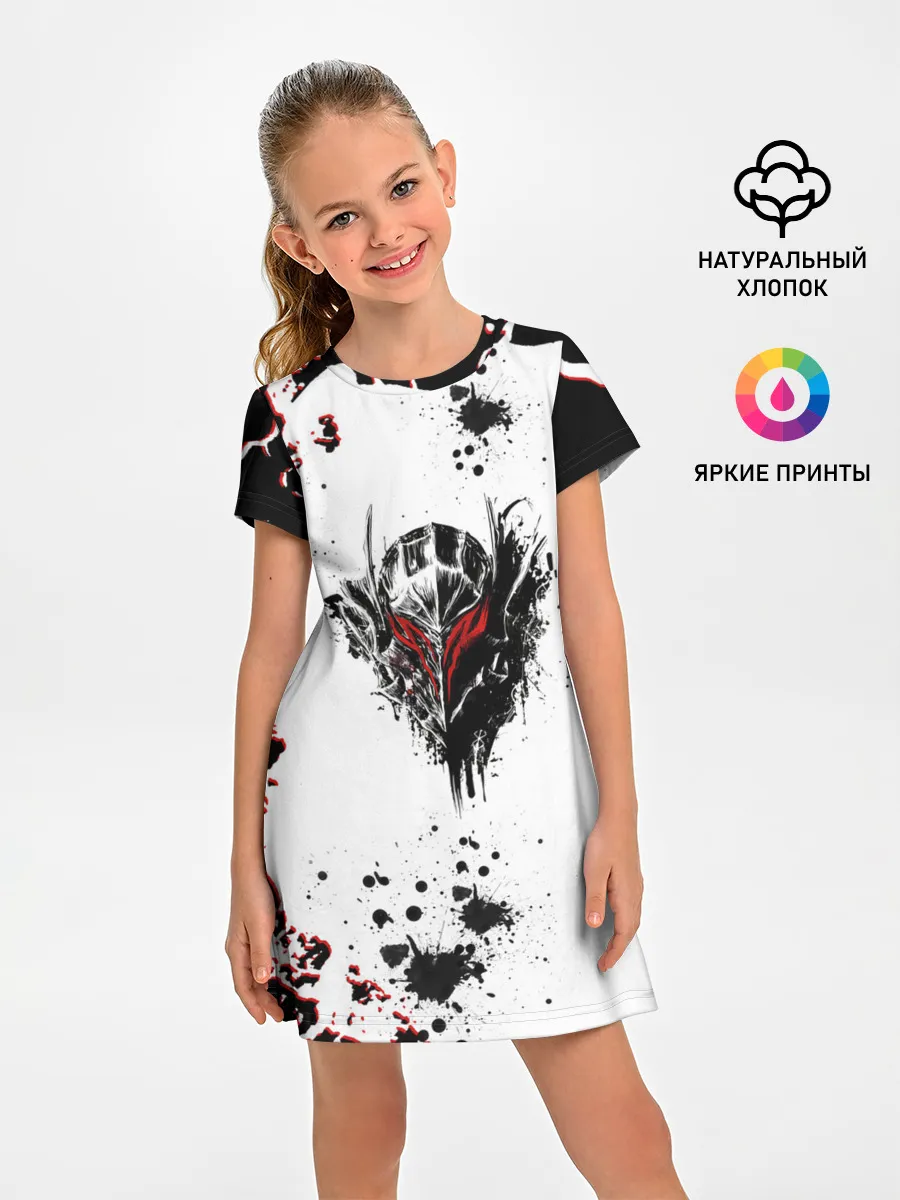 Детское платье / Берсерк черная маска.