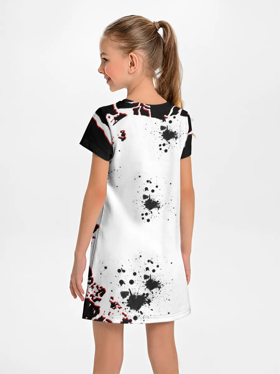 Детское платье / Берсерк черная маска.