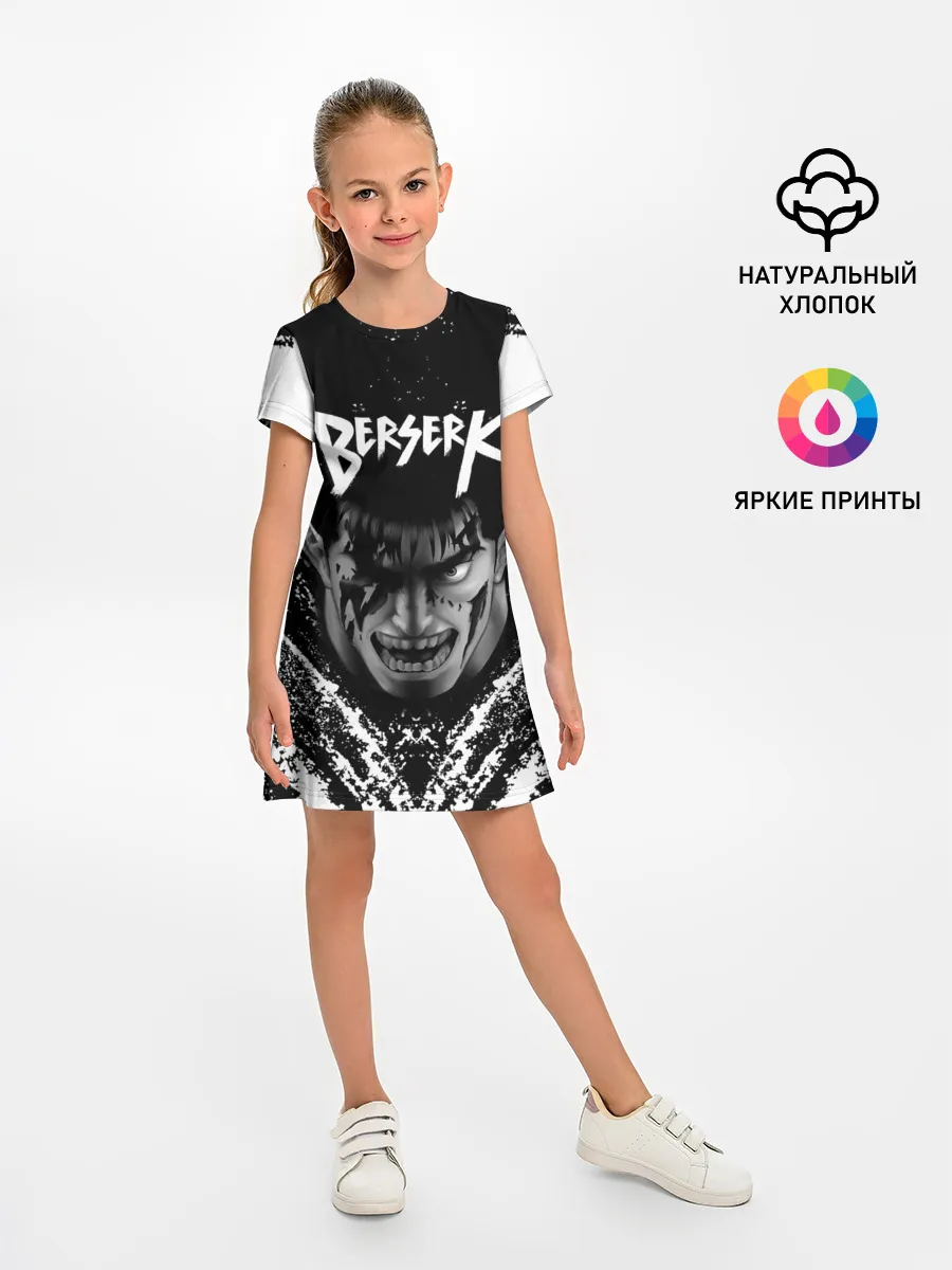 Детское платье / БЕРСЕРК ГАТС брызги краски
