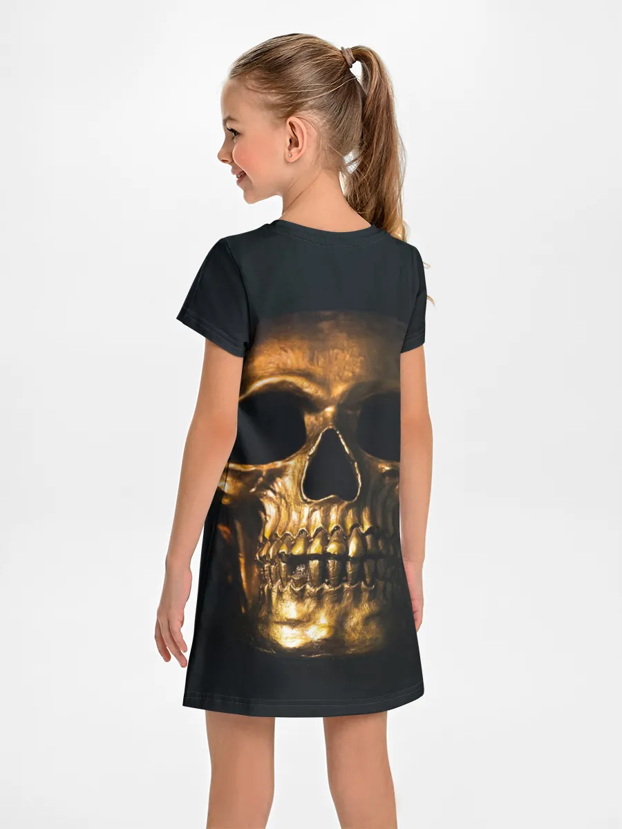 Детское платье / Gold Skull