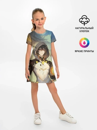 Детское платье / Чжун Ли, Zhongli, Genshin Impact