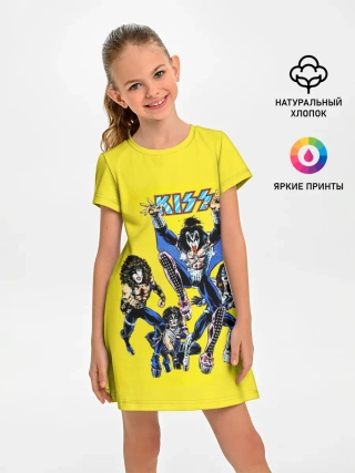 Детское платье / Комикс Кисс