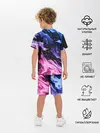Детская пижама с шортами / НЕОНОВЫЙ ОГОНЬ | NEON FLAME