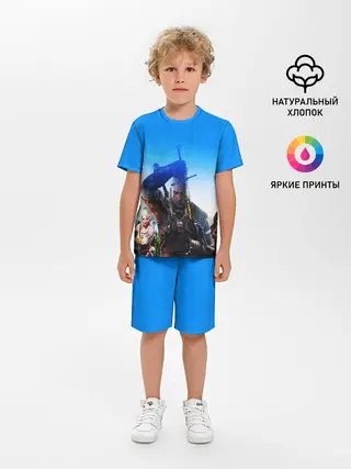 Детская пижама с шортами / ВЕДЬМАК 3