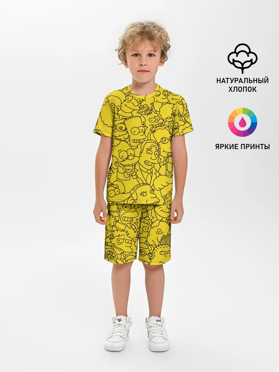 Детская пижама с шортами / Симпсоны