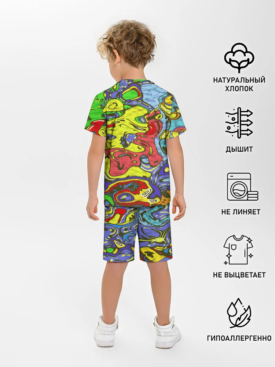 Детская пижама с шортами / Multicolored