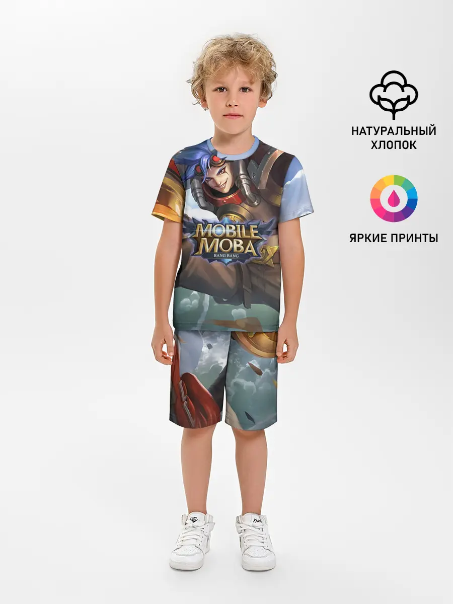 Детская пижама с шортами / nobile legends