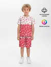 Детская пижама с шортами / Снежинки