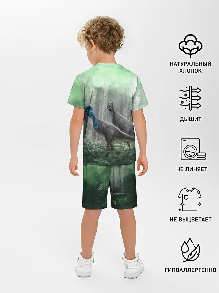 Детская пижама с шортами / Jurassic World | Мир Юрского периода