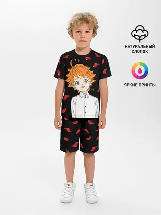 Детская пижама с шортами / Обещанный Неверленд/Эмма