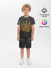 Детская пижама с шортами / Золотая медвежья лапа