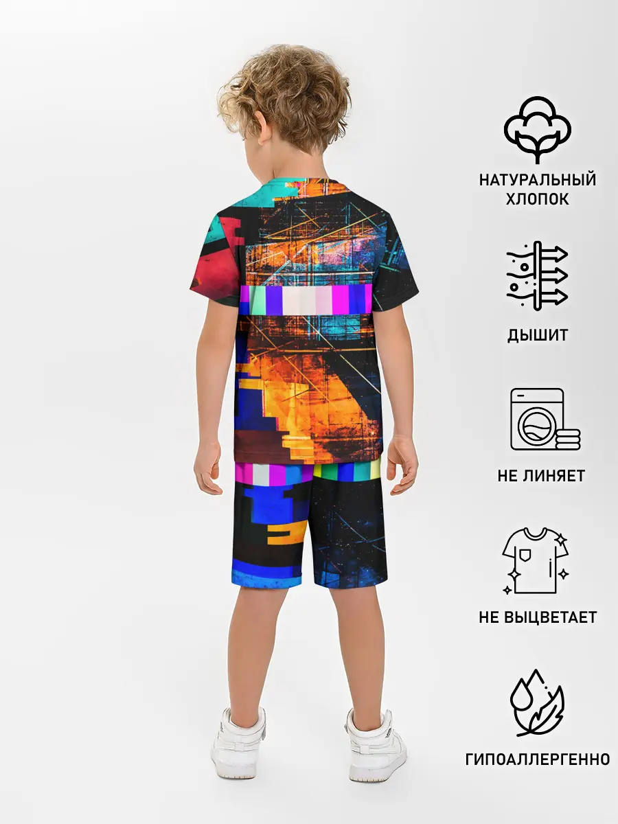 Детская пижама с шортами / ПОМЕХИ