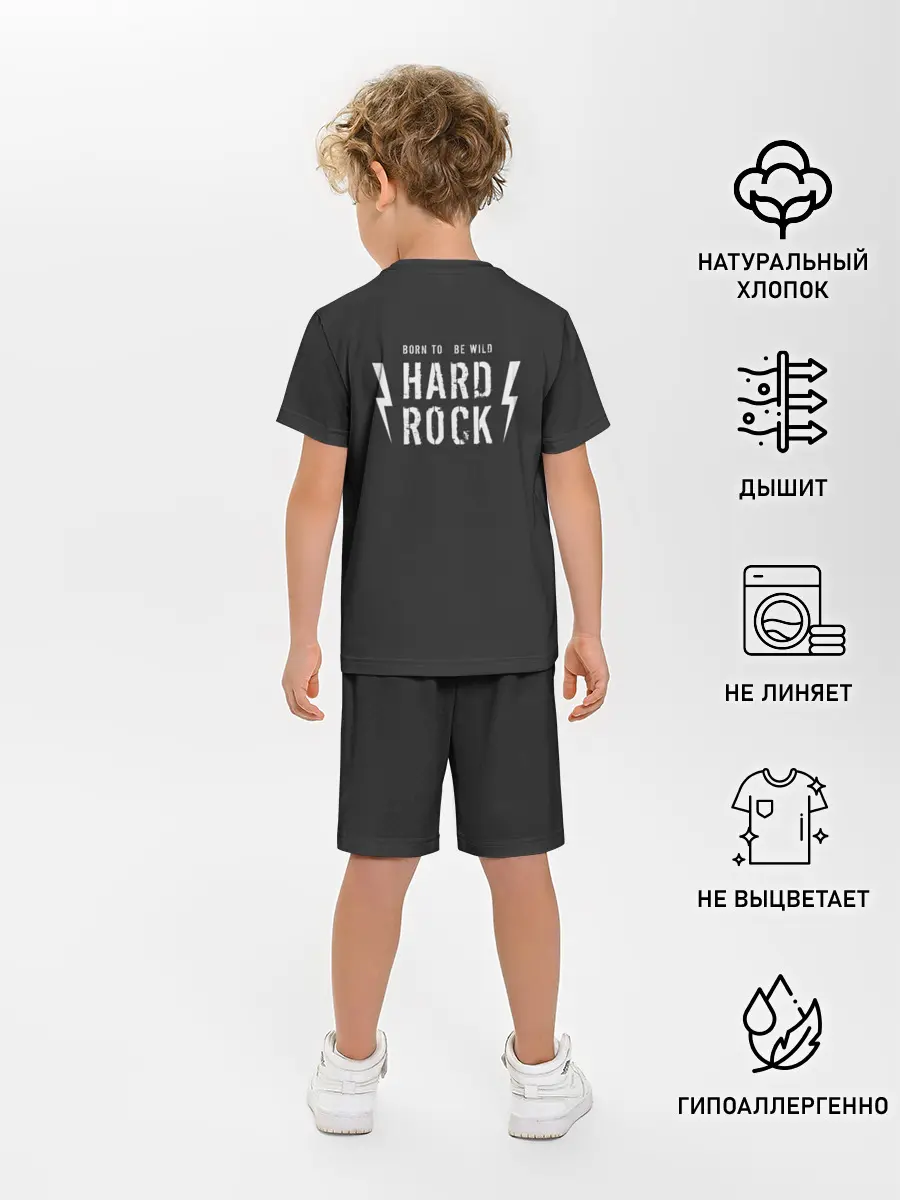Детская пижама с шортами / HARD ROCK ГИТАРА