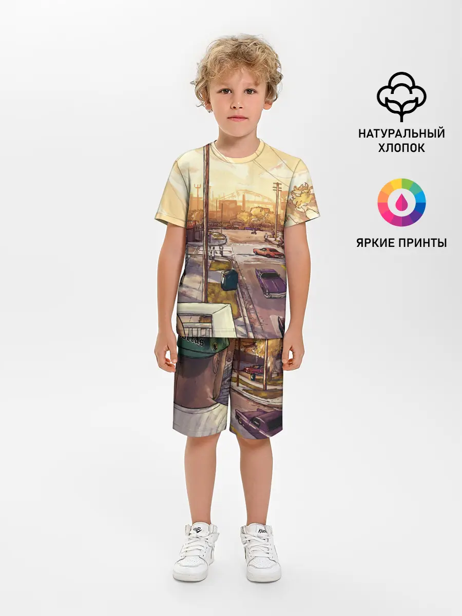 Детская пижама с шортами / GTA San Andreas