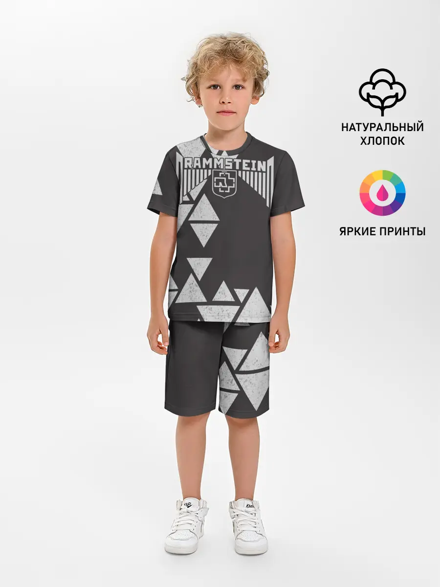 Детская пижама с шортами / Rammstein
