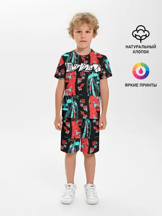 Детская пижама с шортами / Kakegurui Безумный азарт