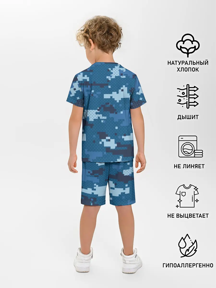 Детская пижама с шортами / МИЛИТАРИ