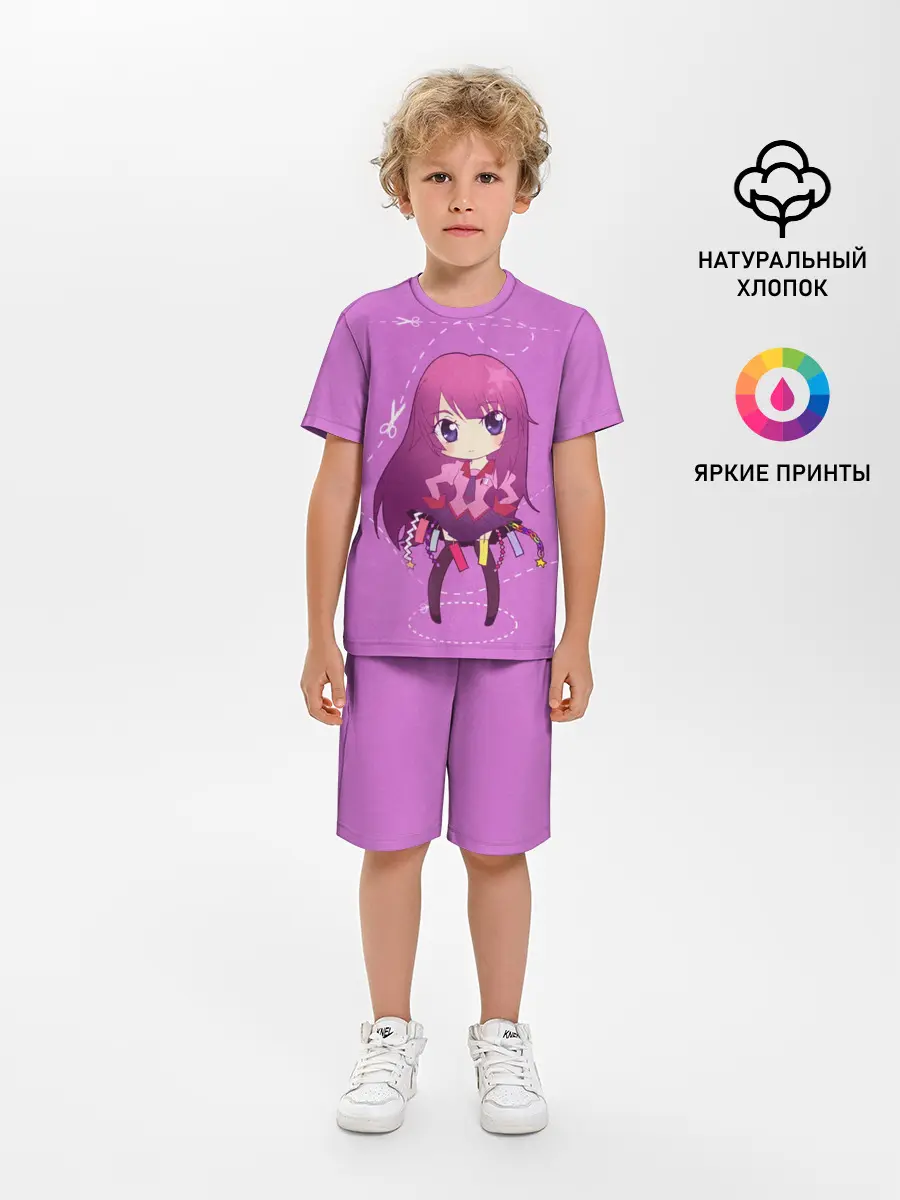 Детская пижама с шортами / Истории монстров