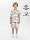 Детская пижама с шортами / Фламинго