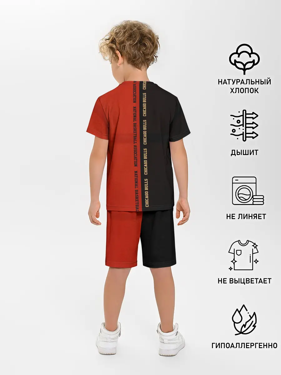Детская пижама с шортами / NBA. Chicago bulls