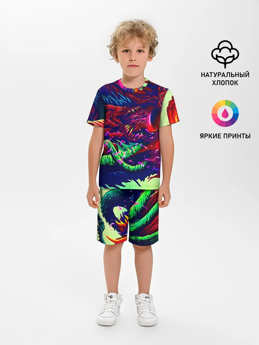 Детская пижама с шортами / Hyper beast