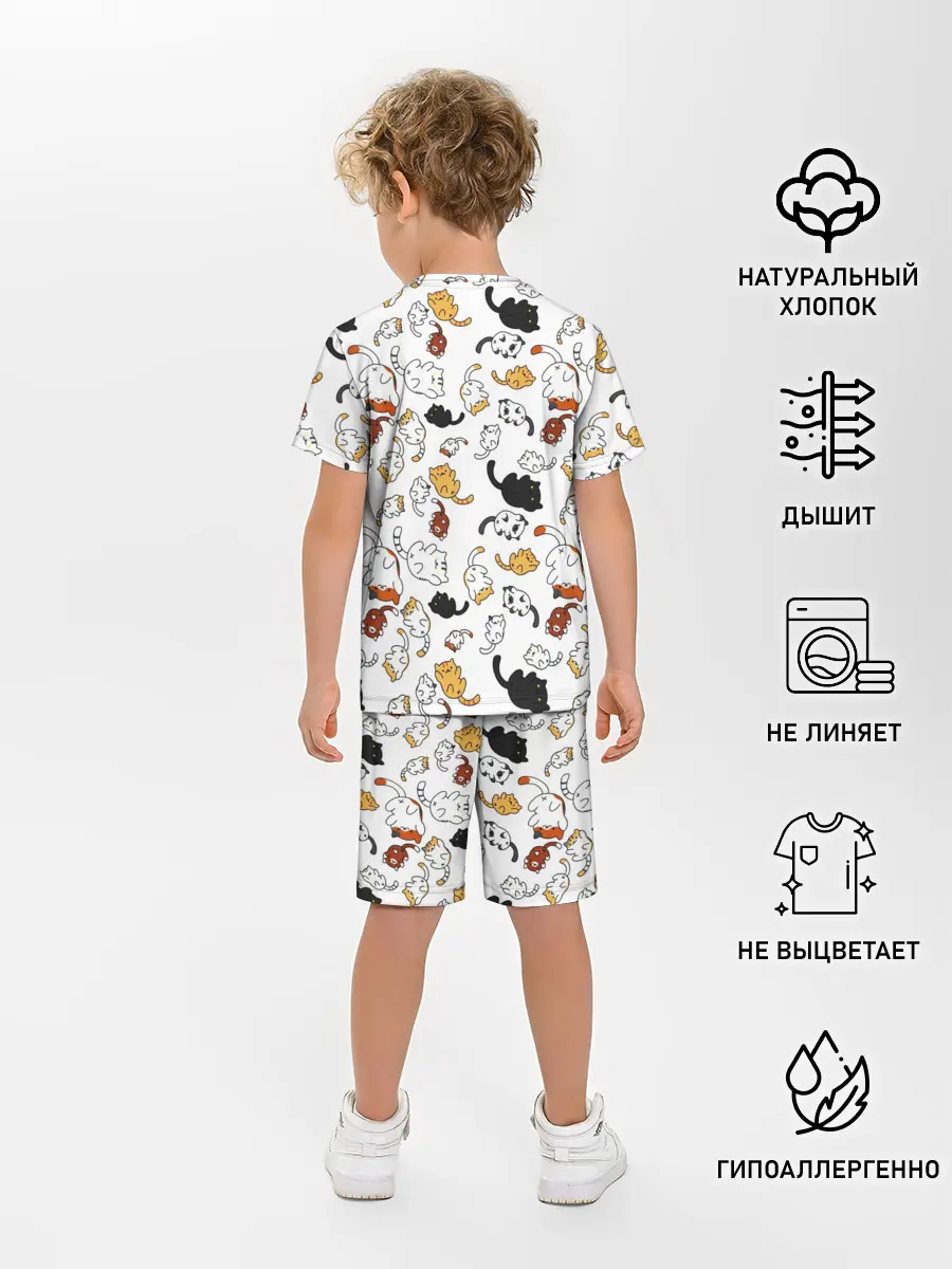 Детская пижама с шортами / Котэ | Котята