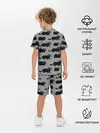 Детская пижама с шортами / Котики