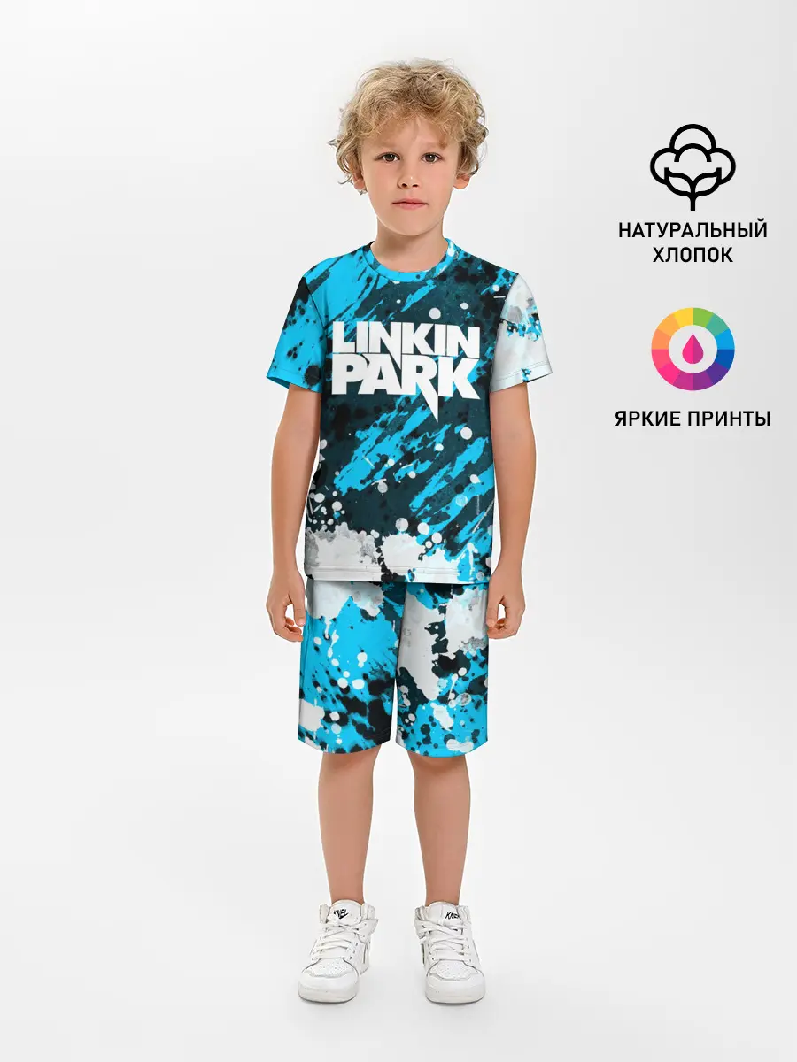 Детская пижама с шортами / Linkin Park
