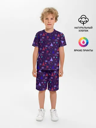 Детская пижама с шортами / Медитация