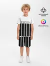 Детская пижама с шортами / Juventus | Tee Black and White