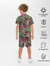 Детская пижама с шортами / Тропики