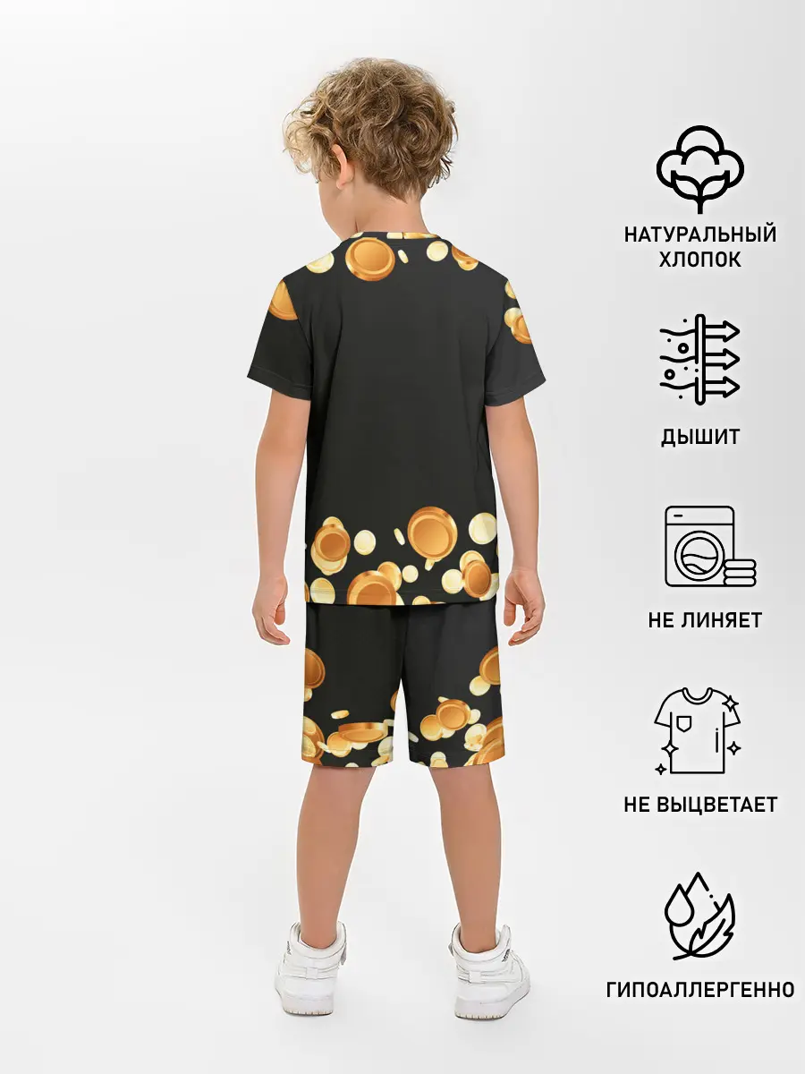 Детская пижама с шортами / Криптовалюта | Crypto