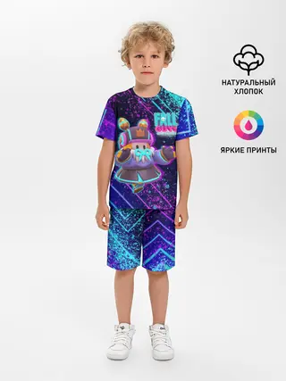 Детская пижама с шортами / Fall Guys | Season 4