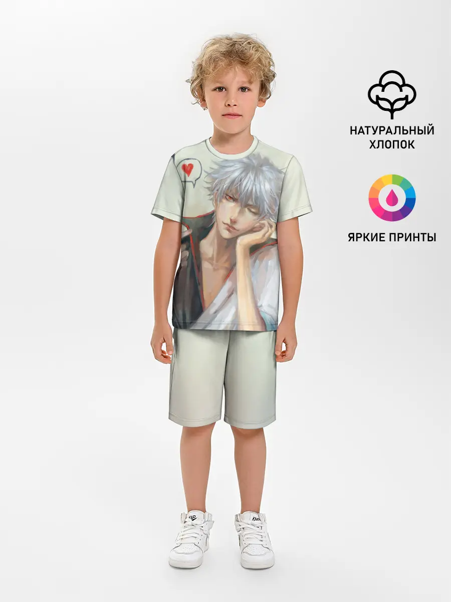 Детская пижама с шортами / Sakata Gintoki